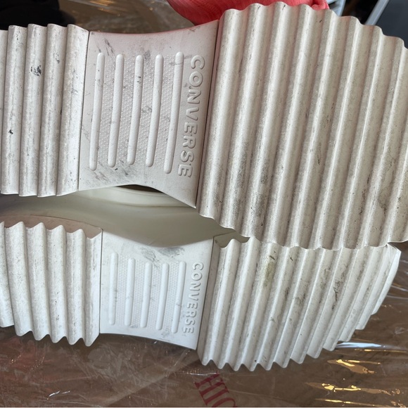 Converse High-Top Sneakers in Brown and White - Picture 5 of 5